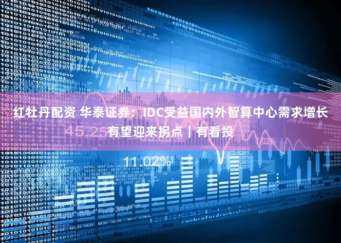 红牡丹配资 华泰证券：IDC受益国内外智算中心需求增长有望迎来拐点｜有看投